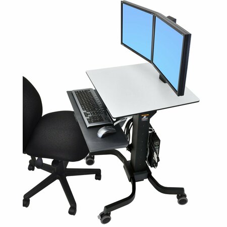 ERGOTRON WorkFit C Dual Sit Stand Work 24214085